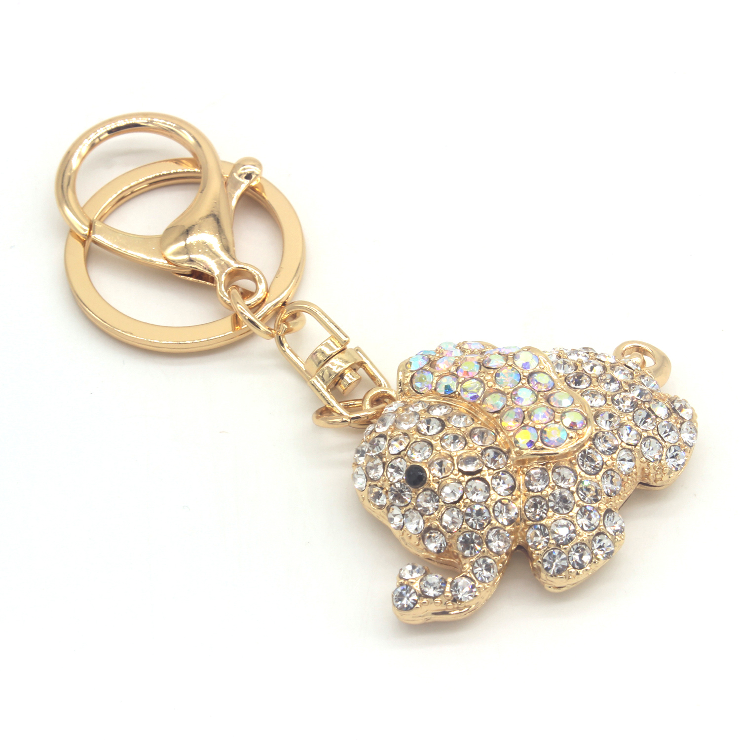 Elephant Rhinestone Keychain KY300221